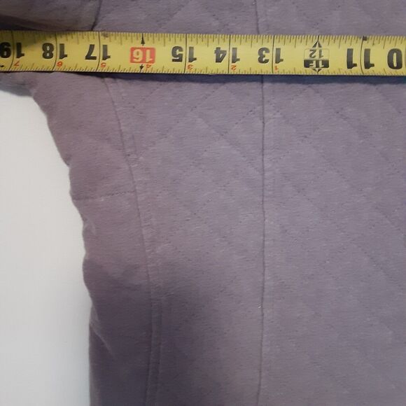 The North Face Adult Womens M Purple Full Zip Quilted Lightweight Jacket - Picture 8 of 9